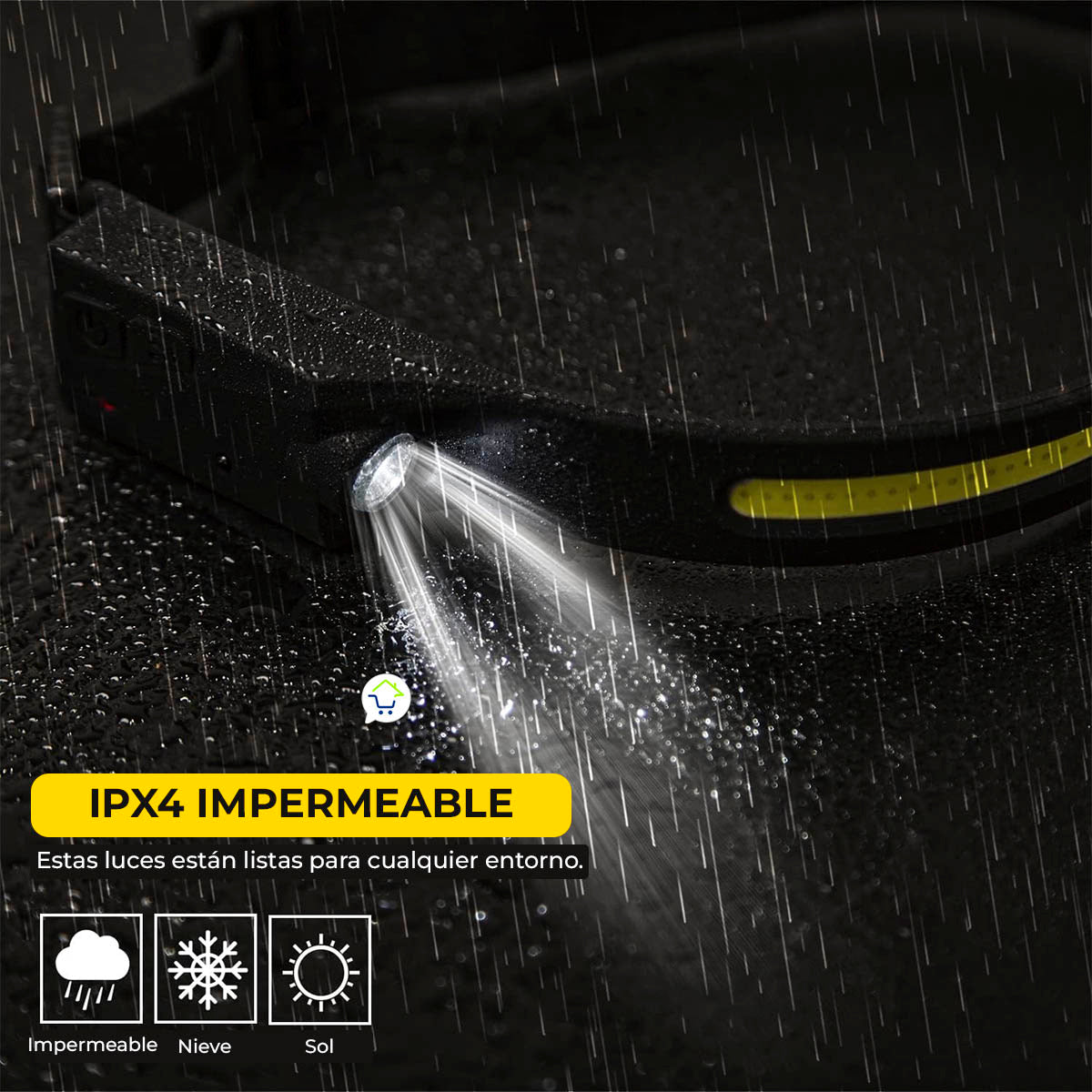 PowerBeam Pro® Linterna Minera Led Ajustable Hk005