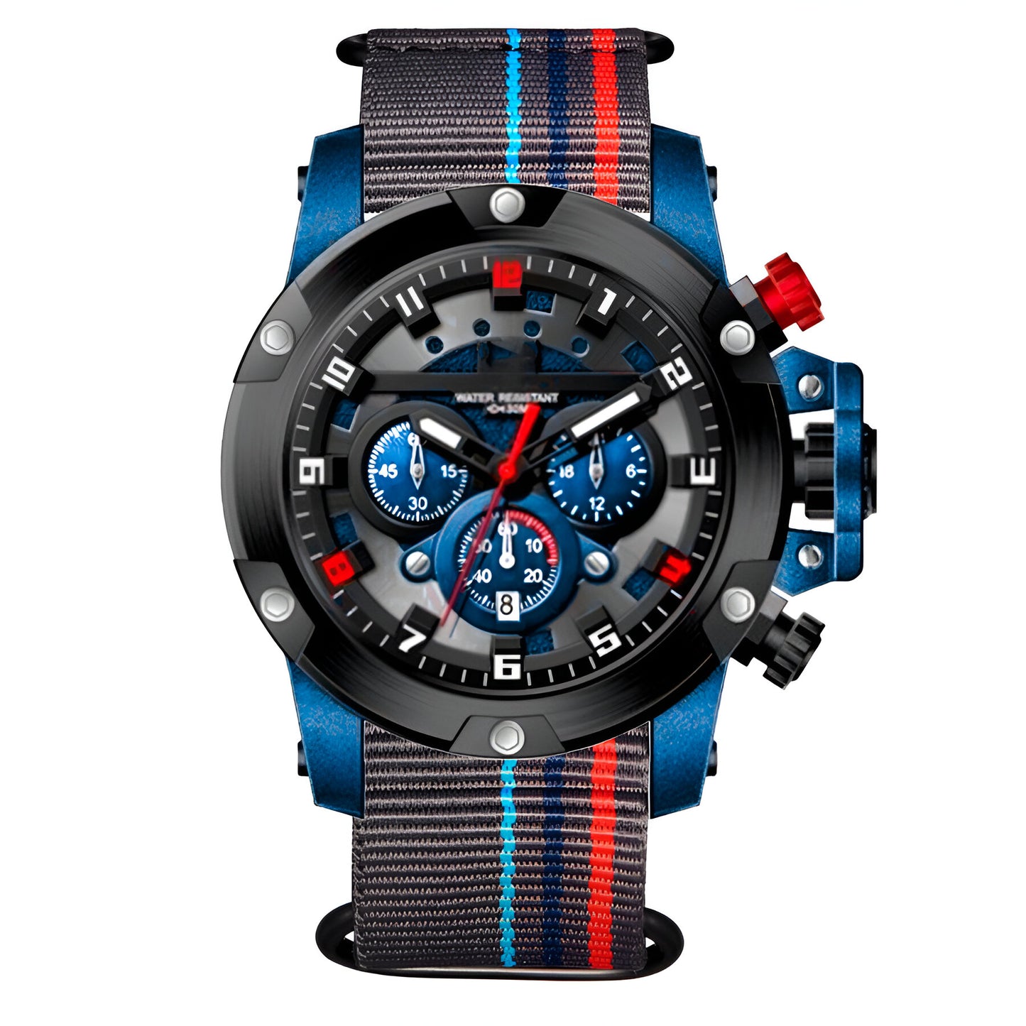 Gf Elite ® Reloj H4053g Cronografo