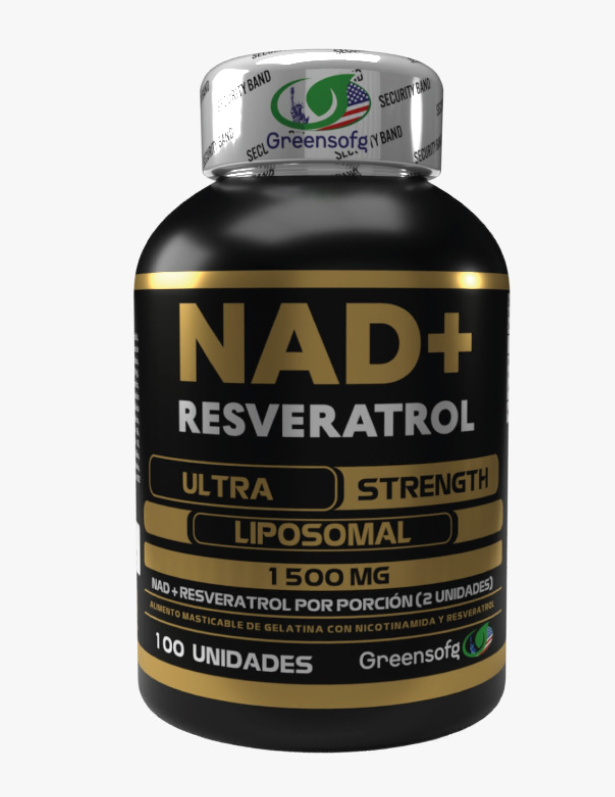 NAD+ Power® 2 FRASCOS Nad Resveratrol Con Invima