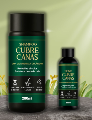 SHAMPOO 3 EN 1 CUBRE CANAS MAGICO
