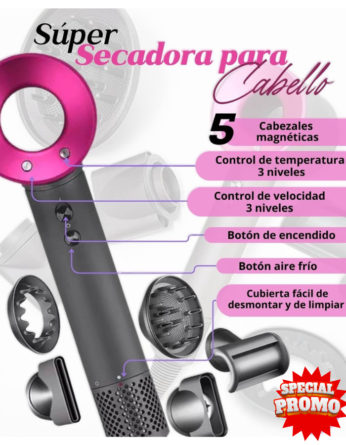 Turboglow ionic®- Secador de cabello